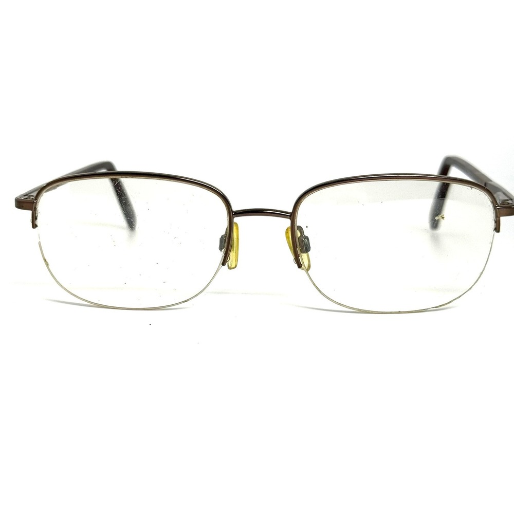 Sergio Tacchini Satin Taupe Semi Rimless Eyeglass Frames 56-18-145 ST 1016